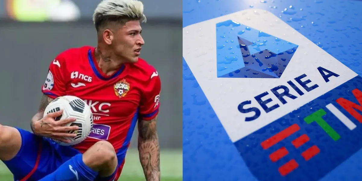 El atacante cartagenero se enteró del interés de uno de los equipos de la Serie A con gran historia.