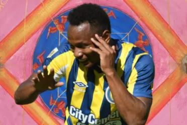 El atacante colombiano se convirtió en sencación en el marco del ‘clásico rosarino’.