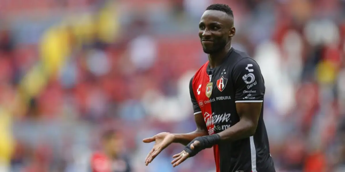 El atacante del Atlas acumula 9 goles en los últimos 7 partidos con el club mexicano.