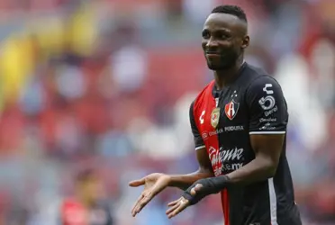 El atacante del Atlas acumula 9 goles en los últimos 7 partidos con el club mexicano.