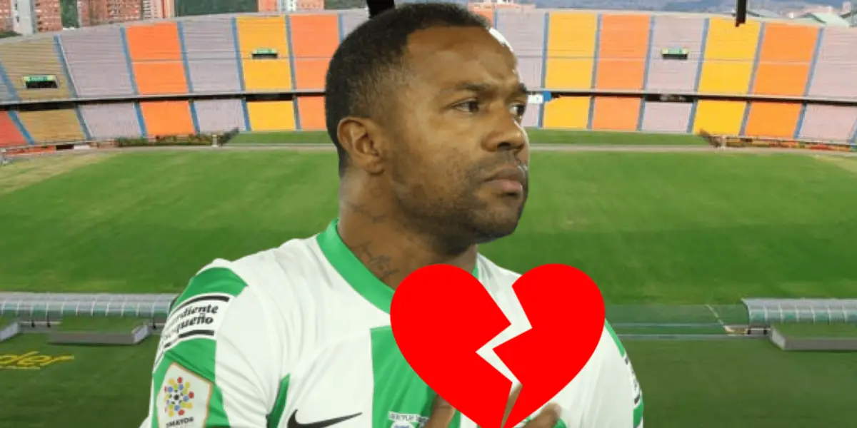 El atacante del 'Verde' es testigo de una situación difícil que está viviendo un equipo muy importante para él.