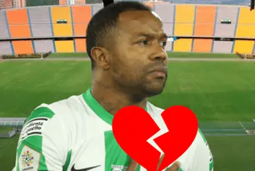 El atacante del 'Verde' es testigo de una situación difícil que está viviendo un equipo muy importante para él.