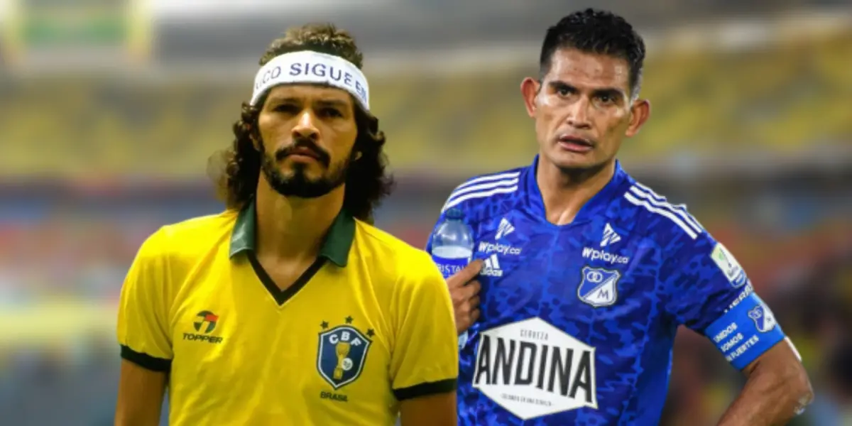 El brasileño fue de los más queridos. Foto de fondo tomada de el Pulzo, de Silva de Mundo Millos y de Sócrates de GQ España.