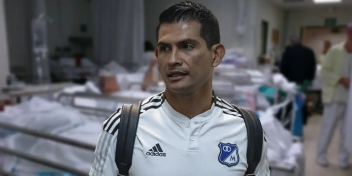 El capitán de Millonarios salió de la lista de convocados minutos antes del inicio del partido.