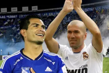 El capitán de Millonarios se lució con una gran acción individual, pero no puedo terminar en gol.