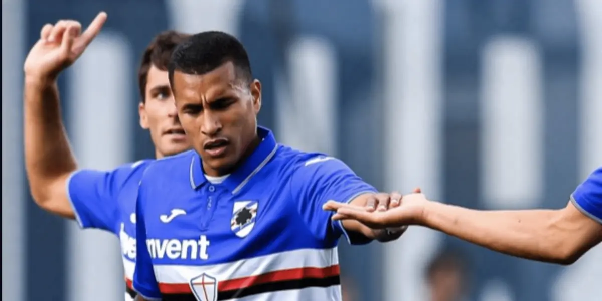 El central colombiano ingresó en el segundo tiempo para dar una mano en la defensa de la ventaja.