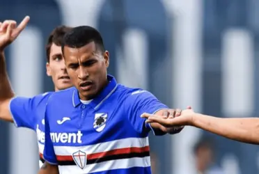 El central colombiano ingresó en el segundo tiempo para dar una mano en la defensa de la ventaja.