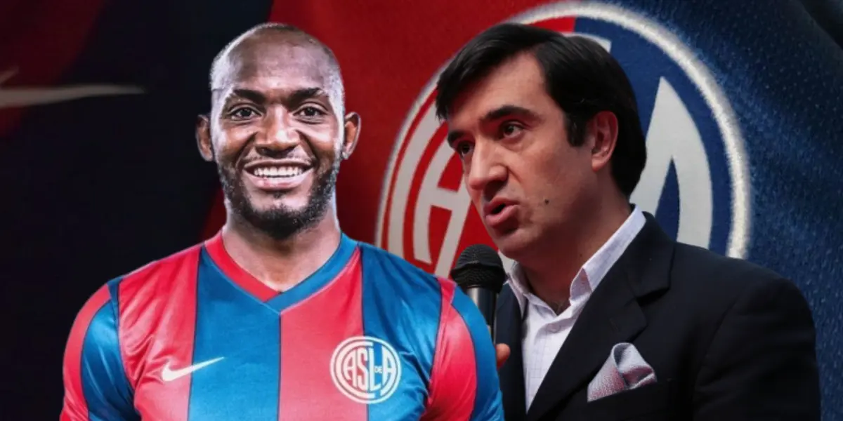 El club ibaguereño ha trazado un pacto con San Lorenzo de Argentina por este delantero. FOTOS TOMADAS DE LA IZQUIERDA DIARIO, OLÉ E INFOBAE