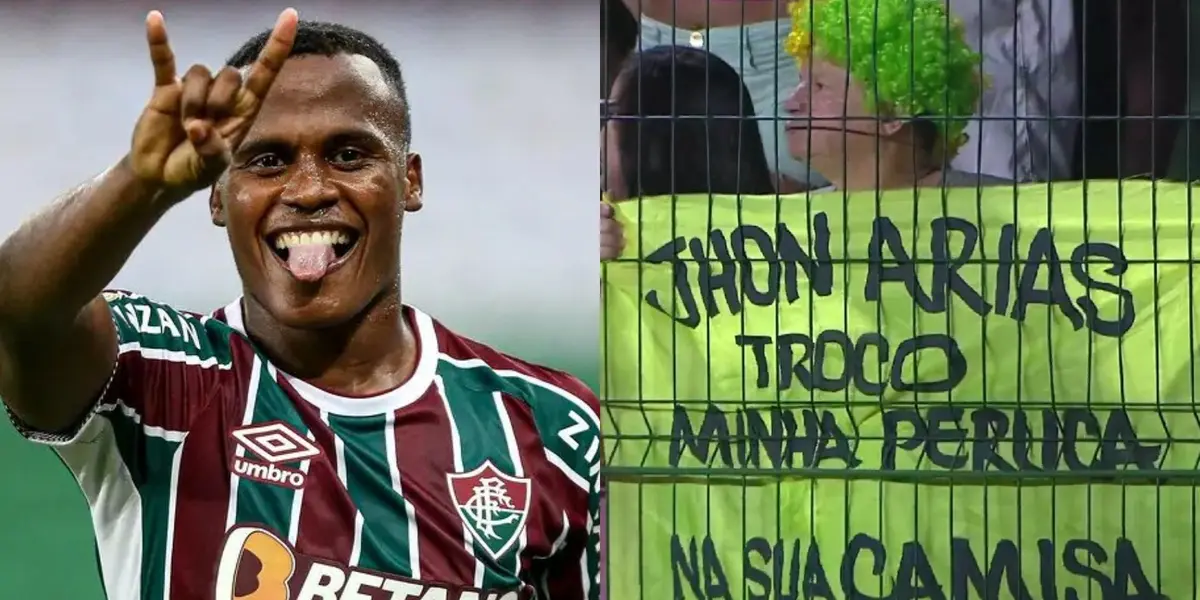 El colombiano es uno de los jugadores más queridas por la hincha del club brasileño.