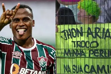 El colombiano es uno de los jugadores más queridas por la hincha del club brasileño.