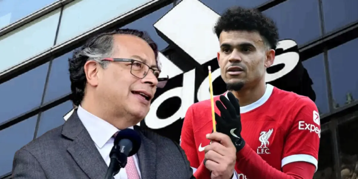 El colombiano estrenará guayos. Foto de fondo tomada de 360 Radio, de Díaz de Semana y de Petro de Cambio.