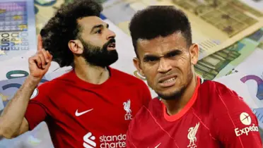 El colombiano no recibe un buen pago. Foto de fondo tomada de Xataca, de Salah de Egy24 y de Díaz de ESPN.