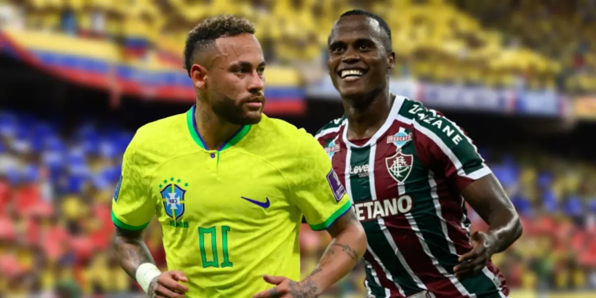 El colombiano y el brasileño por dirigidos por el DT carioca Fernando Diniz.