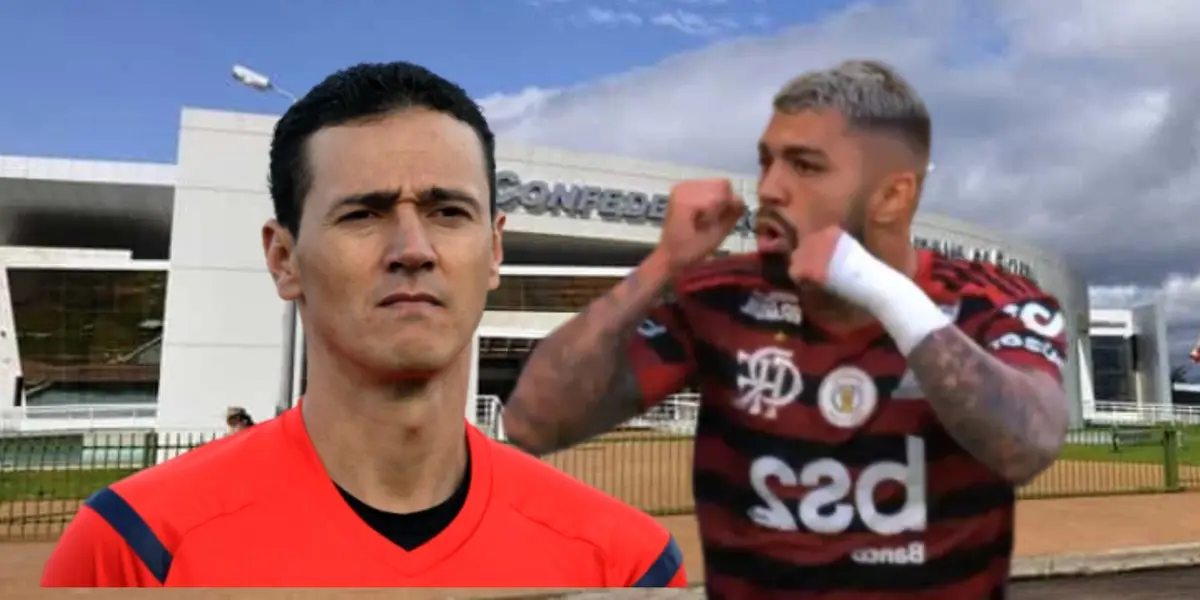 El delantero brasileño acusó al árbitro de “robo” tras ser eliminado de la Copa Libertadores.