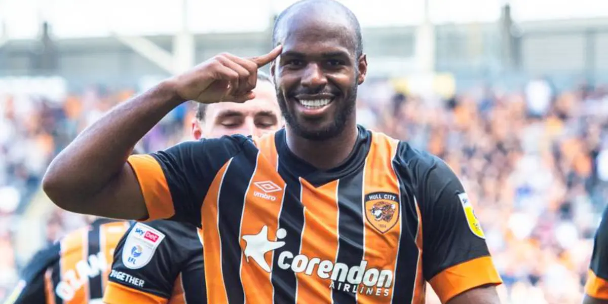 El delantero caleño marcó la ventaja parcial para su equipo, pero el jeugo terminaría siendo empate.