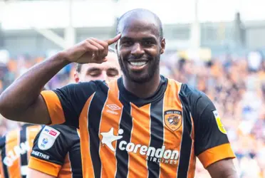 El delantero caleño marcó la ventaja parcial para su equipo, pero el jeugo terminaría siendo empate.