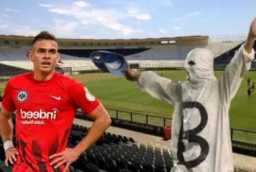 El delantero colombiano no ha podido afianzarse en la titular del Frankfurt y un equipo sudamericano quiere aprovecharse de eso.