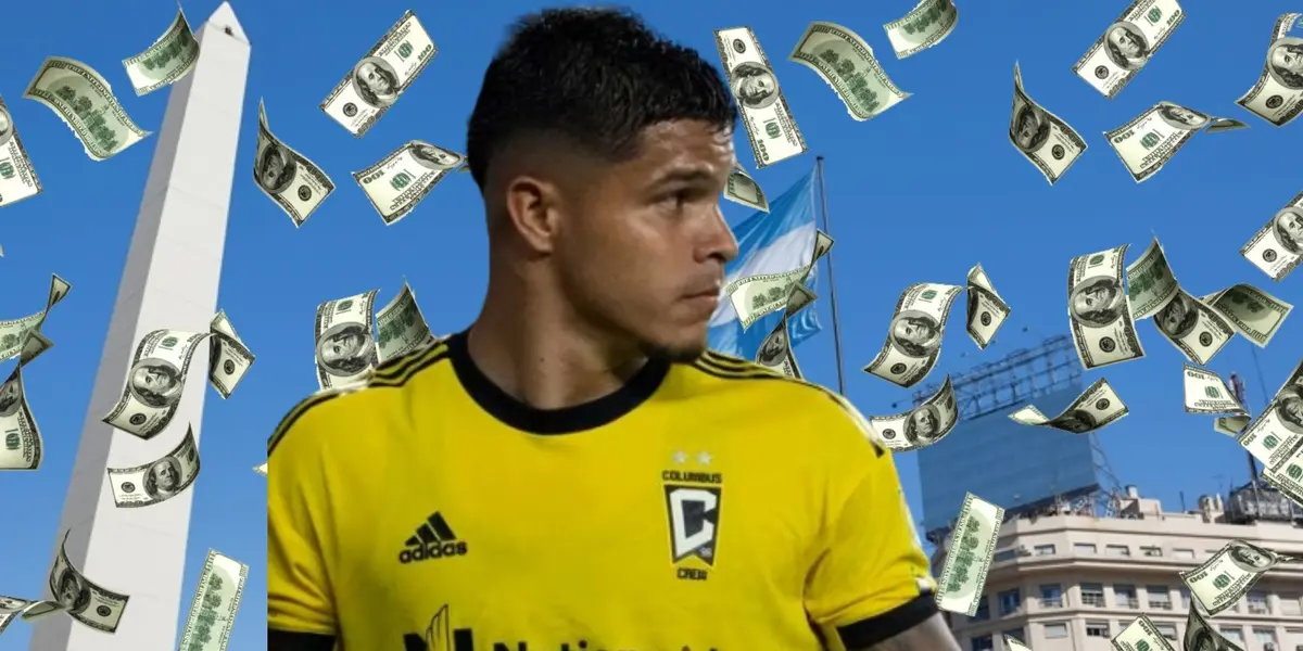 El delantero colombiano volvió a reportarse en las redes y recibió reconocimientos desde Argentina.