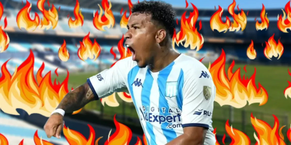 El delantero colombiano ya palpita el importante duelo que se viene para el fin de semana.