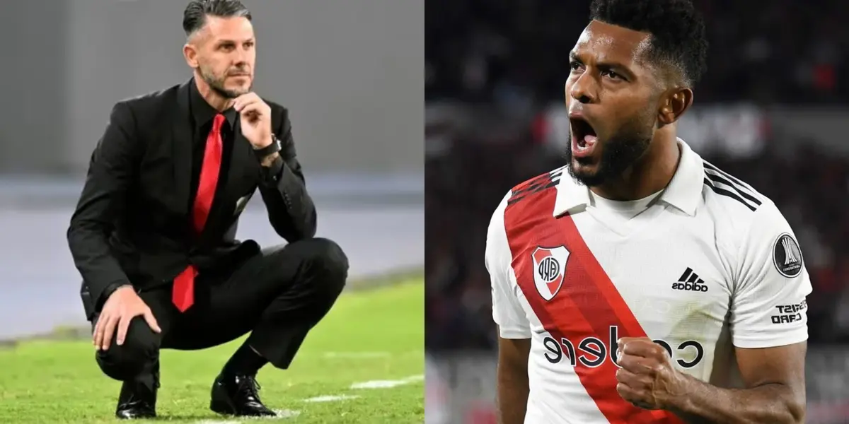 El delantero cordobés dio la tranquilidad que necesitaban los 86 mil hinchas en el Monumental, pero luego le mandó un inquietante mensaje a su técnico.