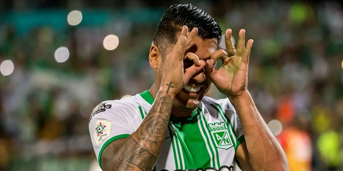 El delantero del Atlético Nacional fue la gran figura del último ‘clásico paisa’.
