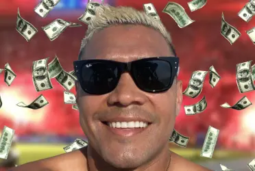 El delantero del Deportivo Cali bromeó con sus seguidores publicando una foto del estado de su cuenta bancaria.