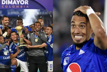 El delantero del ‘Embajador’ disfruta de sus pocos días de descanso con la compañía de algo que se ganó tras ser campeón.