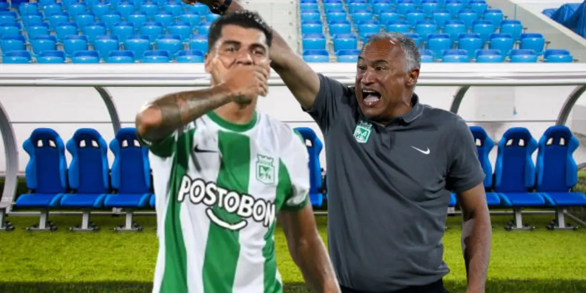 El delantero del 'Verde' falló lo que puso ser el empate parcial para su equipo.