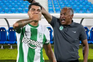 El delantero del 'Verde' falló lo que puso ser el empate parcial para su equipo.