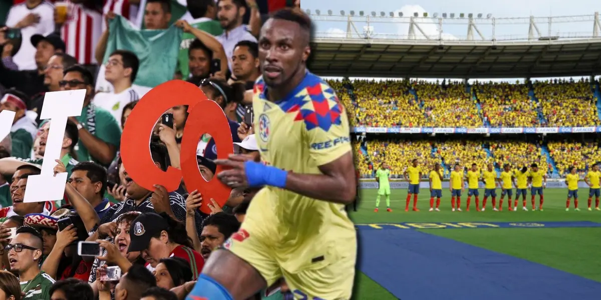 El delantero es codiciado por el seleccionado mexicano, mientras en Colombia es ignorado.