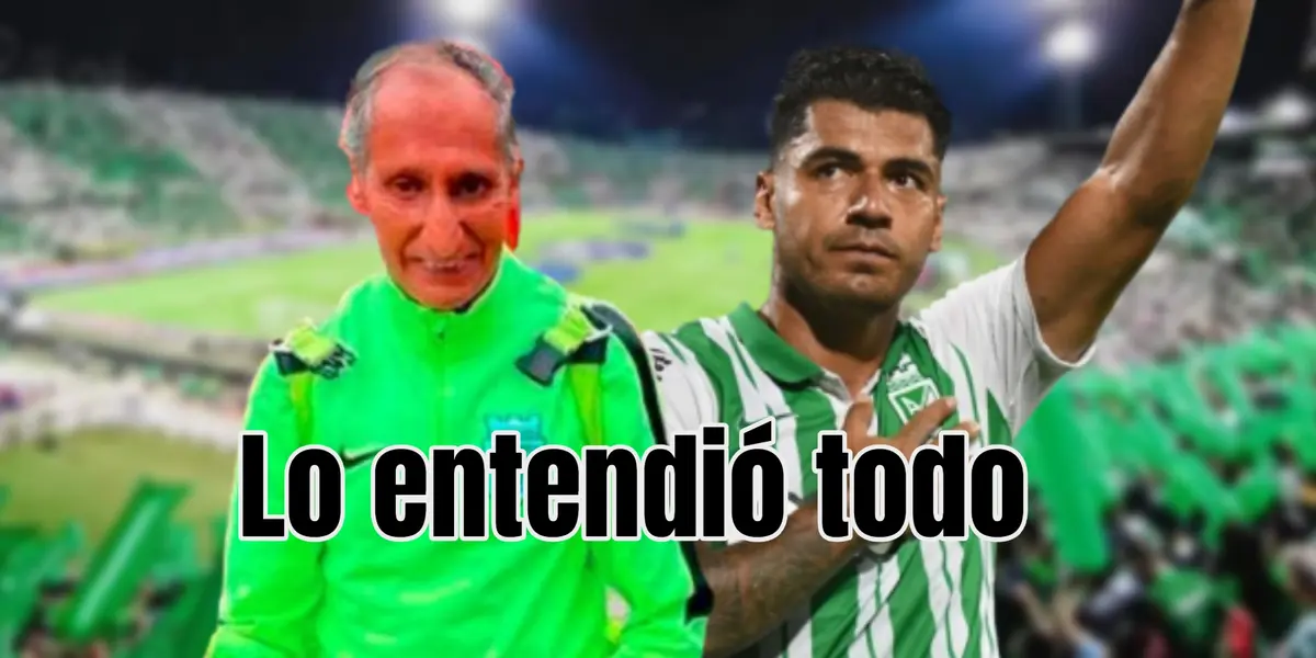 El delantero y referente de Nacional no se olvidó de este personaje nacionalista. FOTOS TOMADAS DE RNC, EL COLOMBIANO Y PULZO