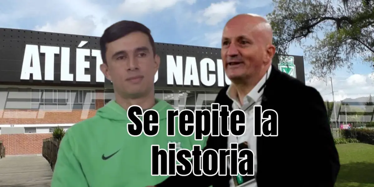 El DT estaría cerca de firmar con el ‘Verde’. Foto de fondo tomada de Publimetro, de Bodmer de RCN y de Repetto de El Deportivo.