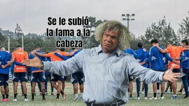 El DT tomó una tajante decisión. Foto de fondo tomada de ESPN y de Gamero de Dimayor.