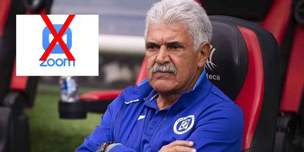 El entrador de la ‘Maquina Cementera’ no se guardó su inconformismo por el protocolo que él considera innecesario y se marchó del recinto.