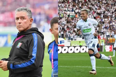 El entrenador del Once Caldas le dio con todo al goleador histórico de Manizales por su actitud.