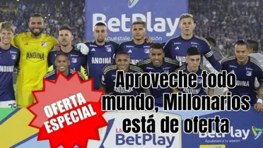 La defensa de Millonarios está de promoción, regalaron el partido a Once Caldas en Bogotá
