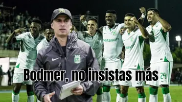 El equipo 'verde' hizo un buen primer tiempo. Foto de fondo tomada de 365Score y de Bodmer de Infobae.