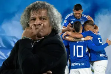 El estratega del ‘Azul’ fue directo al expresar su molestia por lo visto en el segundo tiempo.