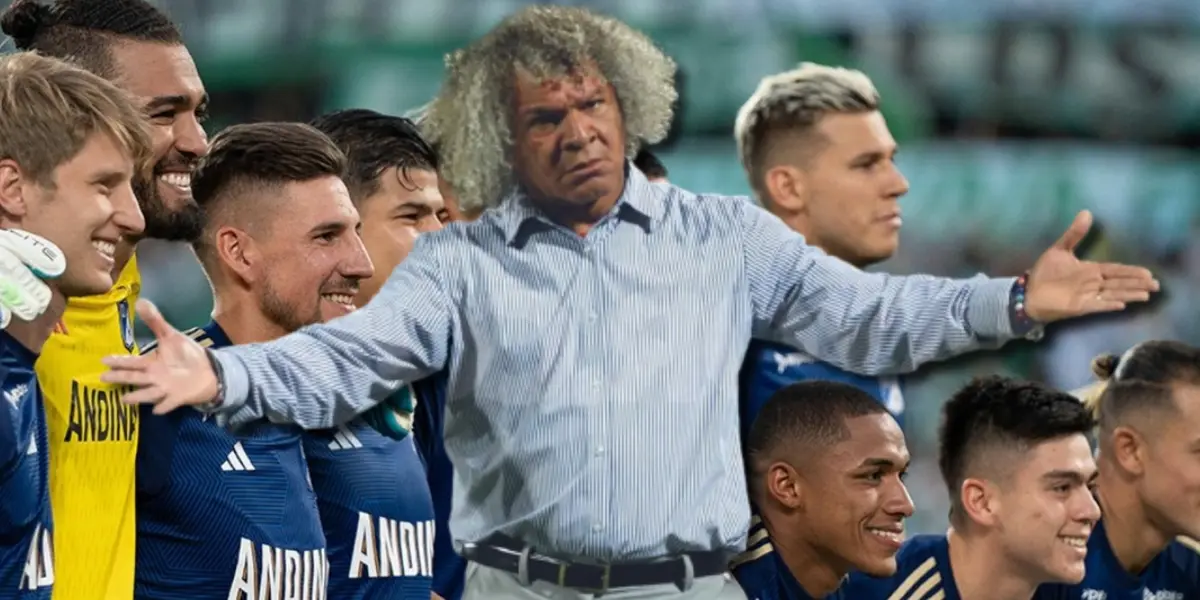 El estratega samario subió el tono cuando uno de sus dirigidos quiso ser chistoso. Foto de Millonarios tomada de El Pulzo y de Gamero de Dimayor