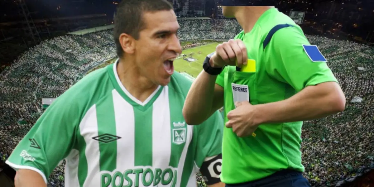 El exdelantero relató como un juez le dio un penalti por las advertencias que él le hizo.