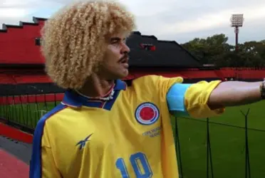 El exjugador colombiano llegó a país del sur como una de las figuras del fútbol mundial.