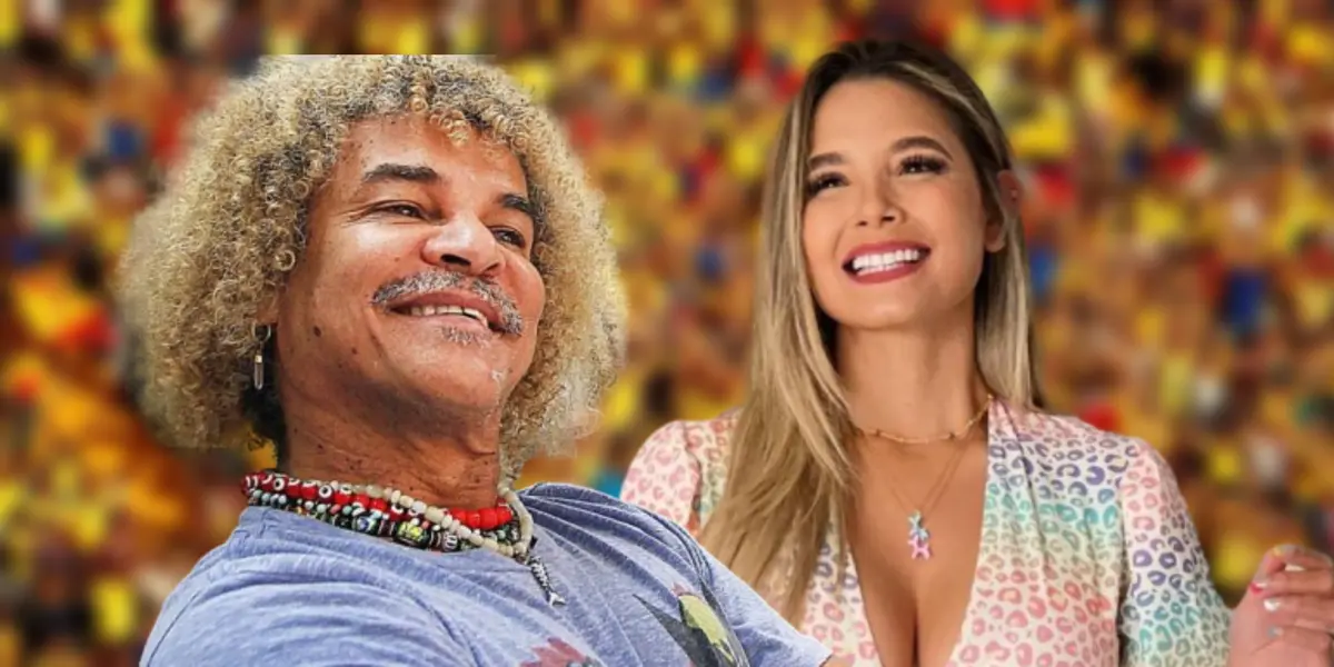 El exjugador le dejó un comentario. Foto de fondo tomada de FUTBOLRED, del Pibe de Futbolred y de Melissa de Revista Vea