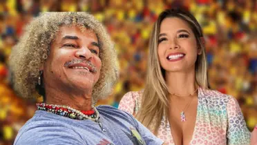 El exjugador le dejó un comentario. Foto de fondo tomada de FUTBOLRED, del Pibe de Futbolred y de Melissa de Revista Vea