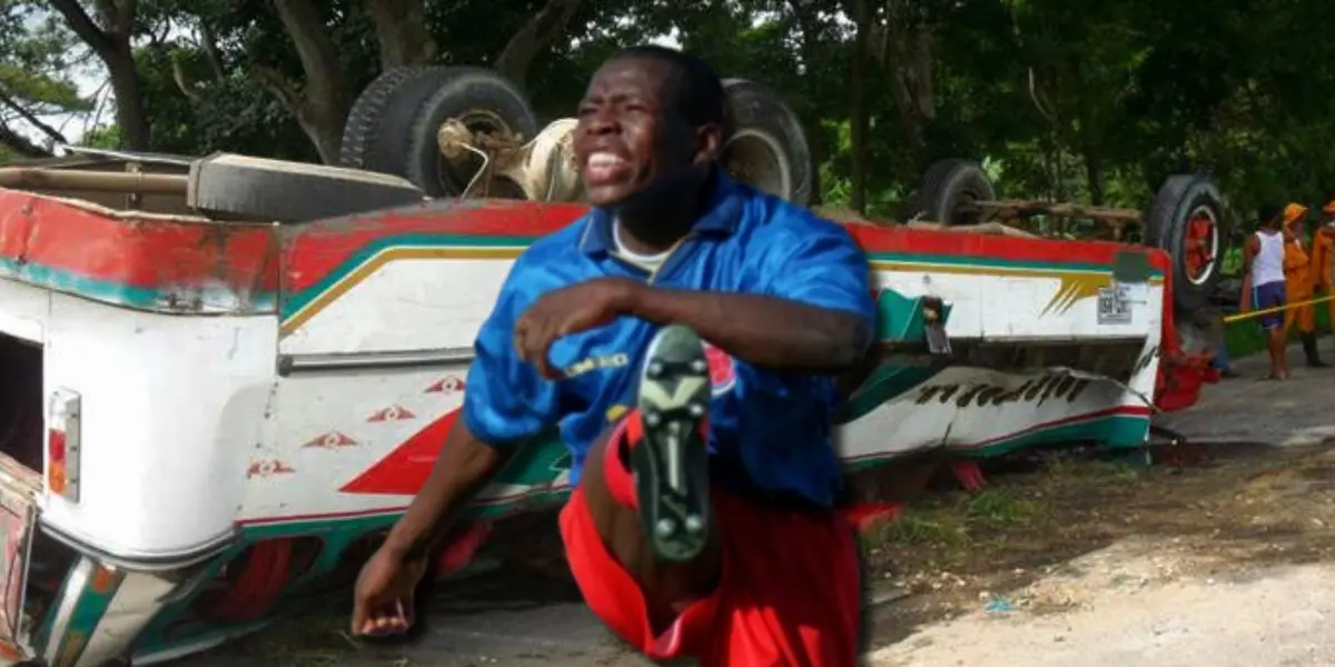 El exjugador sufrió una lesión por un incidente de orden público.