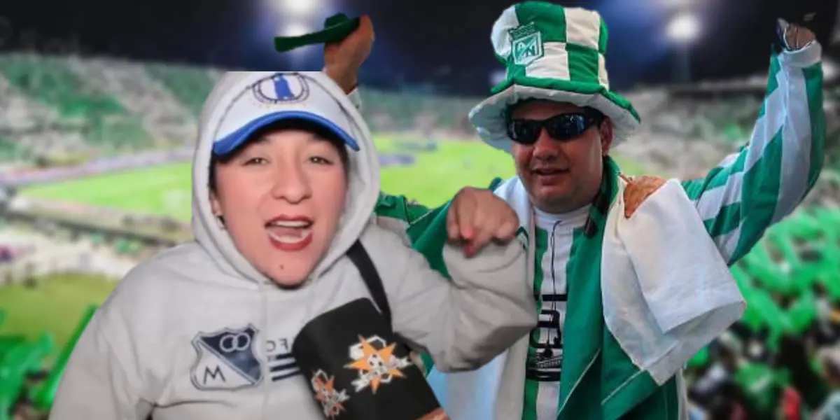 El folclor se apoderó de las inmediaciones del Atanasio Girardot. FOTOS TOMADAS DE RCN