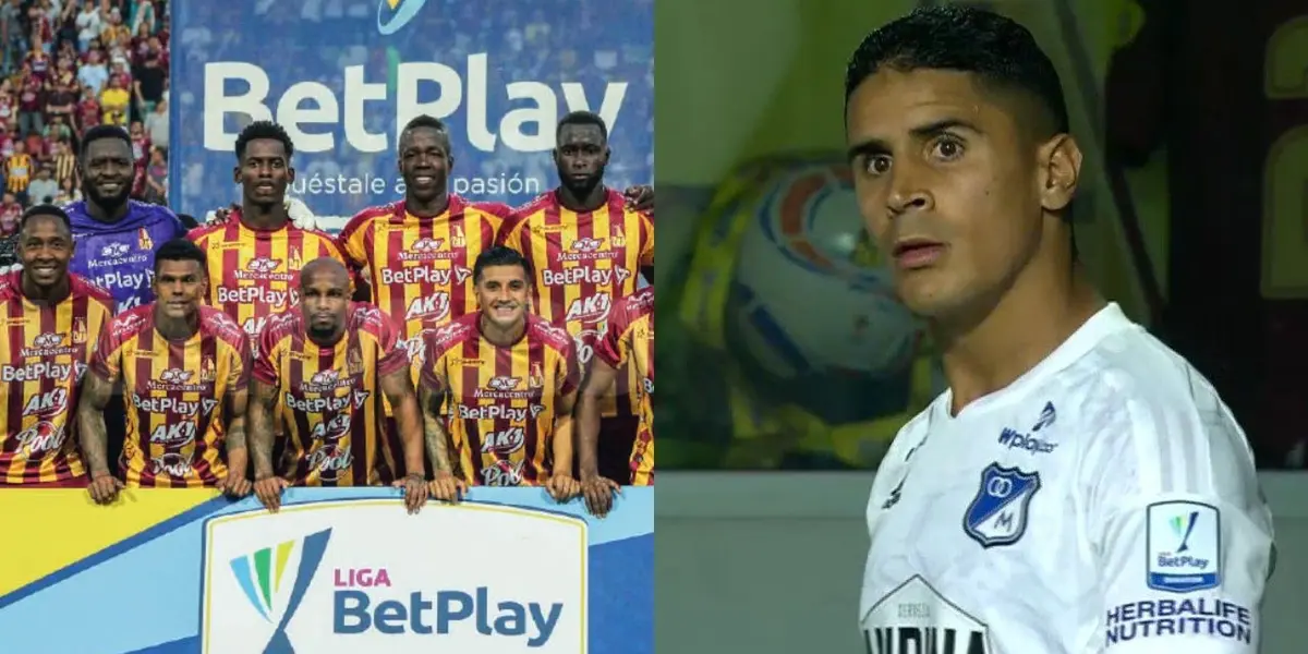 El futbolista de Millonarios respondió a agresión de aficionado y fue sancionado