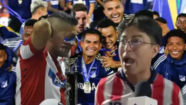 El futbolista estuvo presente en el festejo del equipo ‘embajador’ acompañado de su gente.