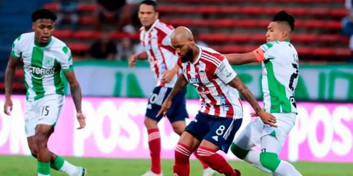 El futbolista ‘verdolaga’ se vio directamente implicado en el gol de Didier Moreno.