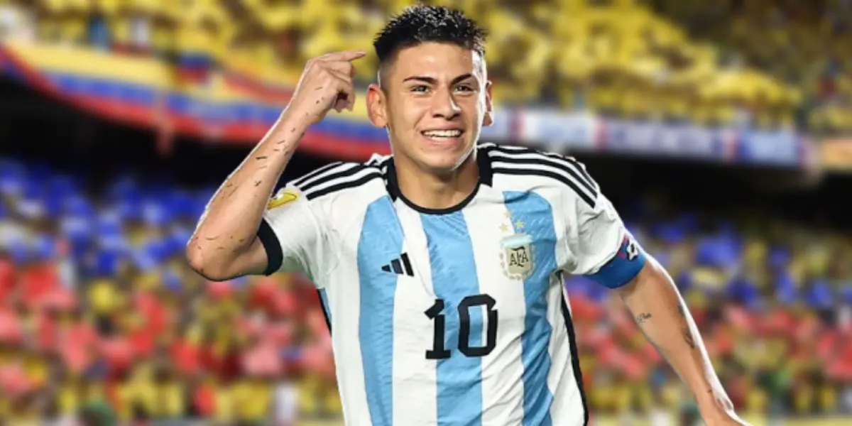 El joven futbolista argentino fue deslumbrado por el talento de un exjugador de River Plate.