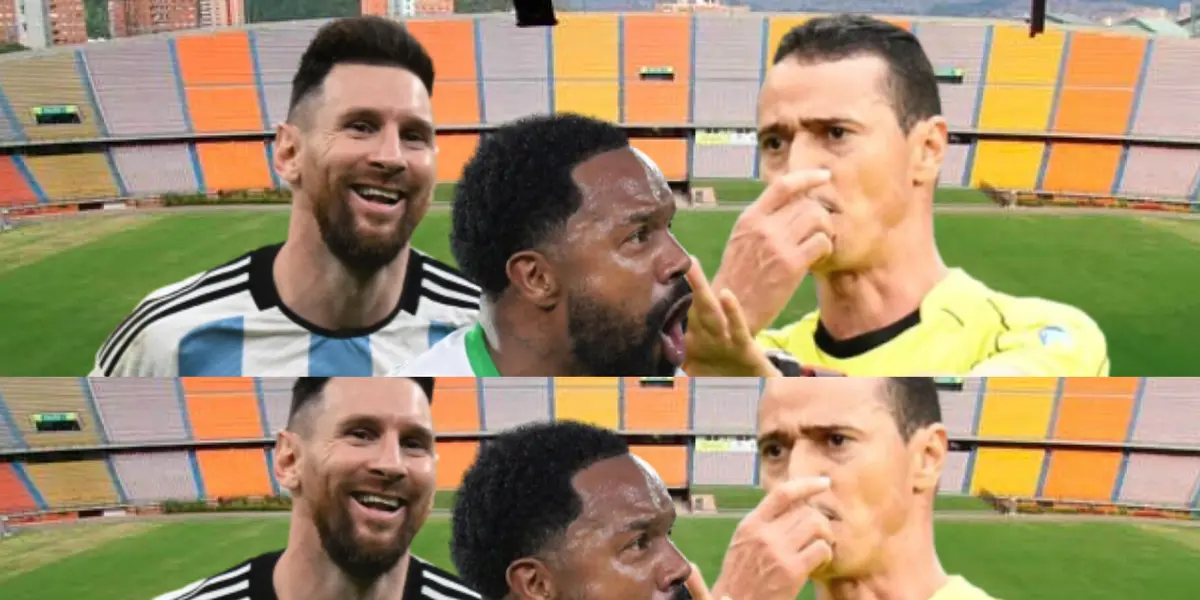 El juez central se está robando el protagonismo en el clásico entre Medellín y Nacional.